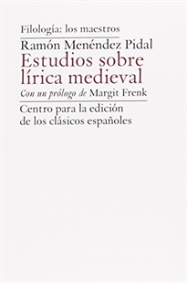 Books Frontpage Estudios sobre lírica medieval