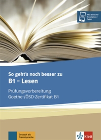 Books Frontpage So geht’s noch besser zu b1, lesen, libro del alumno