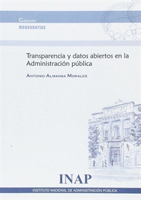 Books Frontpage Transparencia y datos abiertos en la Administración pública