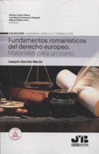 Books Frontpage Fundamentos romanísticos del derecho europeo