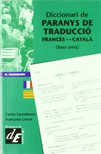 Books Frontpage Diccionari de paranys de traducció francès-català