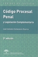 Portada del libro Código procesal penal y legislación complementaria