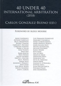 Books Frontpage 40 under 40 International Arbitration (2018)