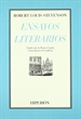 Front pageEnsayos literarios