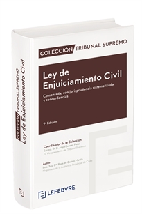 Books Frontpage Ley de Enjuiciamiento Civil Comentada 9ª Edición