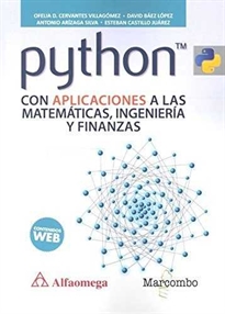 Books Frontpage Python con aplicaciones a las matemáticas, ingeniería y finanzas