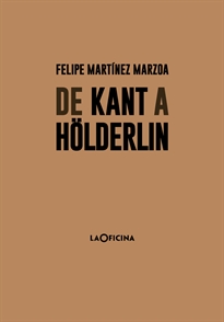 Books Frontpage De Kant a Hölderlin