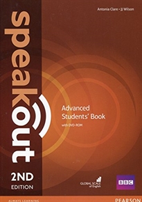 Books Frontpage Speakout Advanced 2nd Edition Students' Book and DVD-ROM Pack