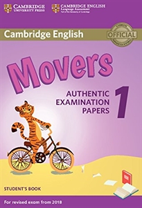 Books Frontpage Cambridge English Young Learners 1 for Revised Exam from 2018 Movers Student's Book