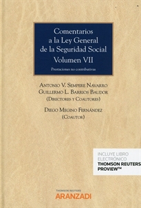 Books Frontpage Comentarios a la Ley General de la Seguridad Social (Volumen VII) (Papel + e-book)