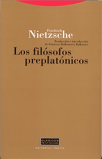 Books Frontpage Los filósofos preplatónicos