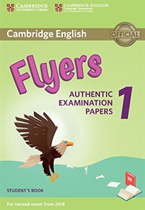 Books Frontpage Cambridge English Young Learners 1 for Revised Exam from 2018 Flyers Student's Book
