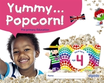 Books Frontpage Yummy... Popcorn!  Age 4. Third term