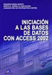 Front pageIniciación a las Bases de Datos con Access 2002
