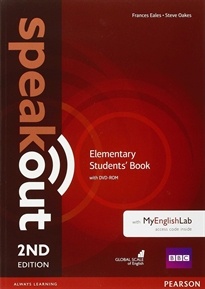 Books Frontpage Speakout Elementary 2nd Edition Students' Book with DVD-ROM and MyEnglishLab Access Code Pack