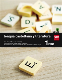 Books Frontpage Lengua castellana y literatura. 1 ESO. Savia