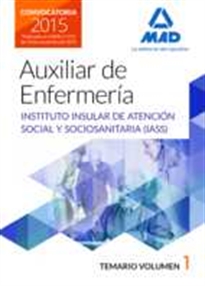 Books Frontpage Auxiliares de enfermería del Instituto Insular de Atención Social y Sociosanitaria.