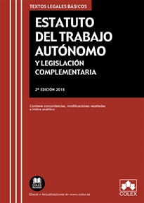 Books Frontpage Estatuto del Trabajo Autónomo y legislación complementaria