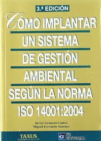 Books Frontpage Cómo implantar un sistema de gestión ambiental según ISO 14001:2004