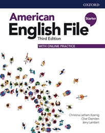 Books Frontpage American English File 3th Edition Starter. Student's Book Pack