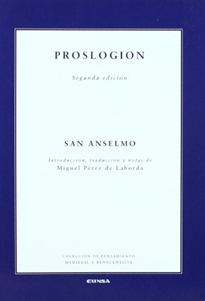 Books Frontpage Proslogion