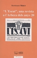 Front page"L'Escut", una revista a l'Arbeca dels anys 20