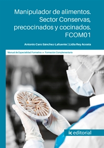 Books Frontpage Manipulador de alimentos. Sector Conservas, precocinados y cocinados. FCOM01