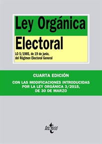 Books Frontpage Ley Orgánica Electoral
