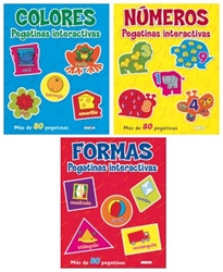 Books Frontpage Pegatinas interactivas (3 títulos)