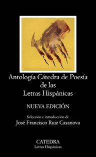 Books Frontpage Antología Cátedra de Poesía de las Letras Hispánicas