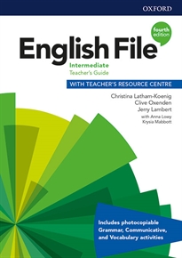 Books Frontpage English File Intermediate Teacher's Guide with Teacher's Resource Centre