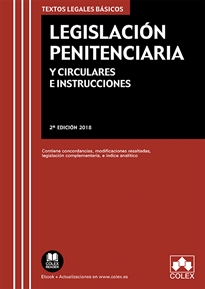 Books Frontpage Legislación Penitenciaria y Circulares e Instrucciones