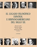 Front pageEl legado filosófico español e hispanoamericano del siglo XX