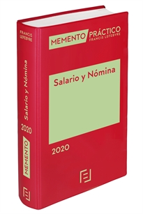 Books Frontpage Memento Salario y Nómina 2020