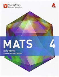 Books Frontpage Mats 4 (Matematiques) Eso Aula 3d