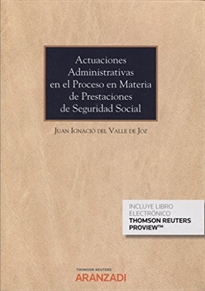 Books Frontpage Actuaciones administrativas en el proceso en materia de prestaciones de Seguridad Social (Papel + e-book)