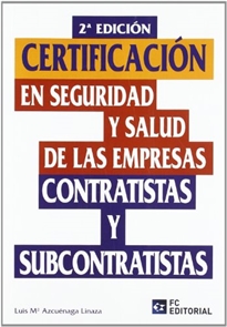 Books Frontpage Certificación en seguridad y salud de las empresas contratistas y subcontratistas