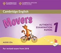 Books Frontpage Cambridge English Young Learners 1 for Revised Exam from 2018 Movers Audio CD