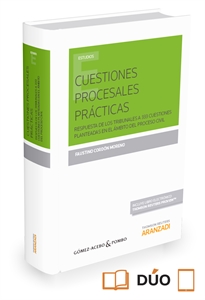 Books Frontpage Cuestiones procesales prácticas (Papel + e-book)
