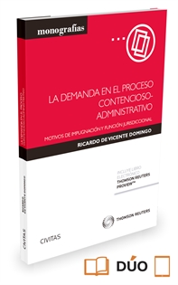 Books Frontpage La demanda en el proceso contencioso-administrativo (Papel + e-book)