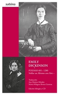 Books Frontpage EMILY DICKINSON. Poemas 601-1200 Soldar un Abísmo con Aire