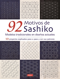 Books Frontpage 92 motivos de Sashiko. Modelos tradicionales con diseños actuales