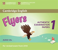 Books Frontpage Cambridge English Young Learners 1 for Revised Exam from 2018 Flyers Audio CD