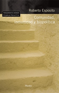 Books Frontpage Comunidad, inmunidad y biopolítica