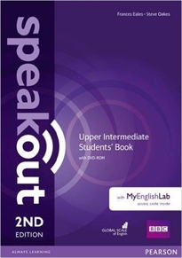 Books Frontpage Speakout Upper Intermediate 2nd Edition Students' Book with DVD-ROM andMyEnglishLab Access Code Pack