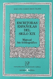 Books Frontpage Escritoras españolas del siglo XIX                                              .