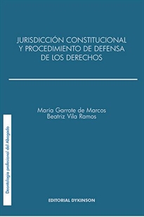 Books Frontpage Jurisdicción constitucional y el procedimiento de defensa de los derechos