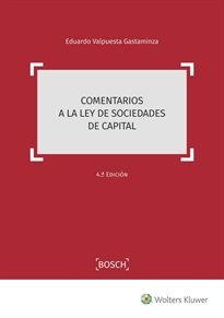 Books Frontpage Comentarios a la Ley de Sociedades de Capital (4.ª Edición)