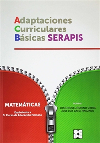 Books Frontpage Matematicas 5P - Adaptaciones Curriculares Básicas Serapis