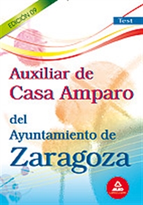 Books Frontpage Auxiliar de casa amparo del ayuntamiento de zaragoza. Test